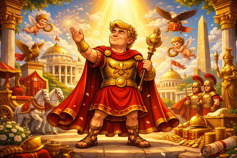 Grafik: Ein Imperium im Aufbau: Startschuss für das Projekt Empire of Trumpius